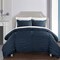 Chic Home Kleia 7 or 5 Piece Comforter Set Contemporary Striped Ruched Ruffled Design Bed in a Bag